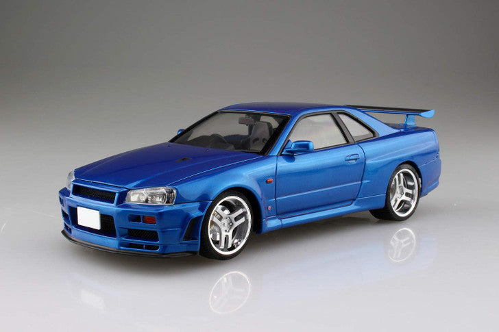 Aoshima Initial D BNR34 Skyline GT-R 1/24 Scale Kit