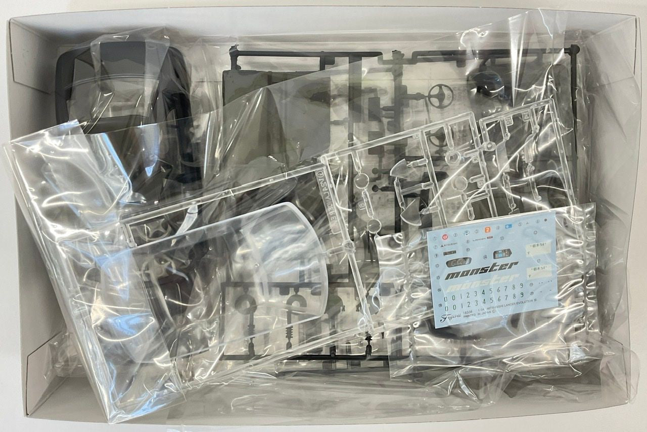 Fujimi Initial D 1/24 Lancer Evolution III Plastic Model