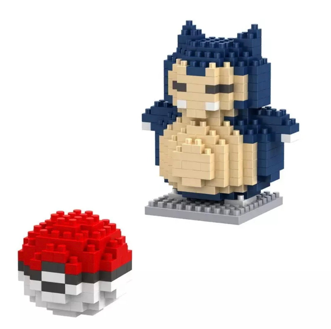 Pokémon Mini Building Bricks-Snorlax