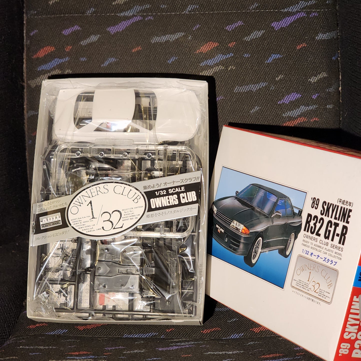 Arii Owners Club 1989 Skyline R32 GT-R 1/32 Scale Kit