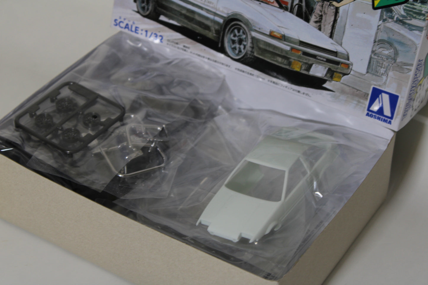 Aoshima The Snap Kit 1/32 Takumi's Hachiroku (Initial D)